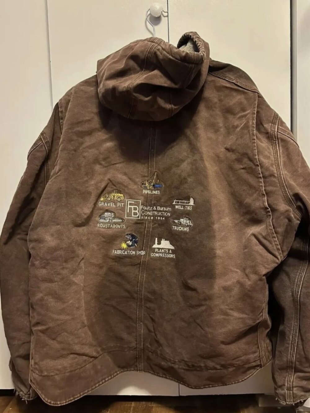 Vintage Embroidered J141 DKB Carhartt Jacket